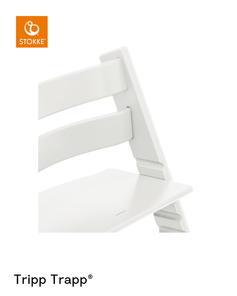 Stokke Tripp Trapp Highchair | White (Free Baby Set)