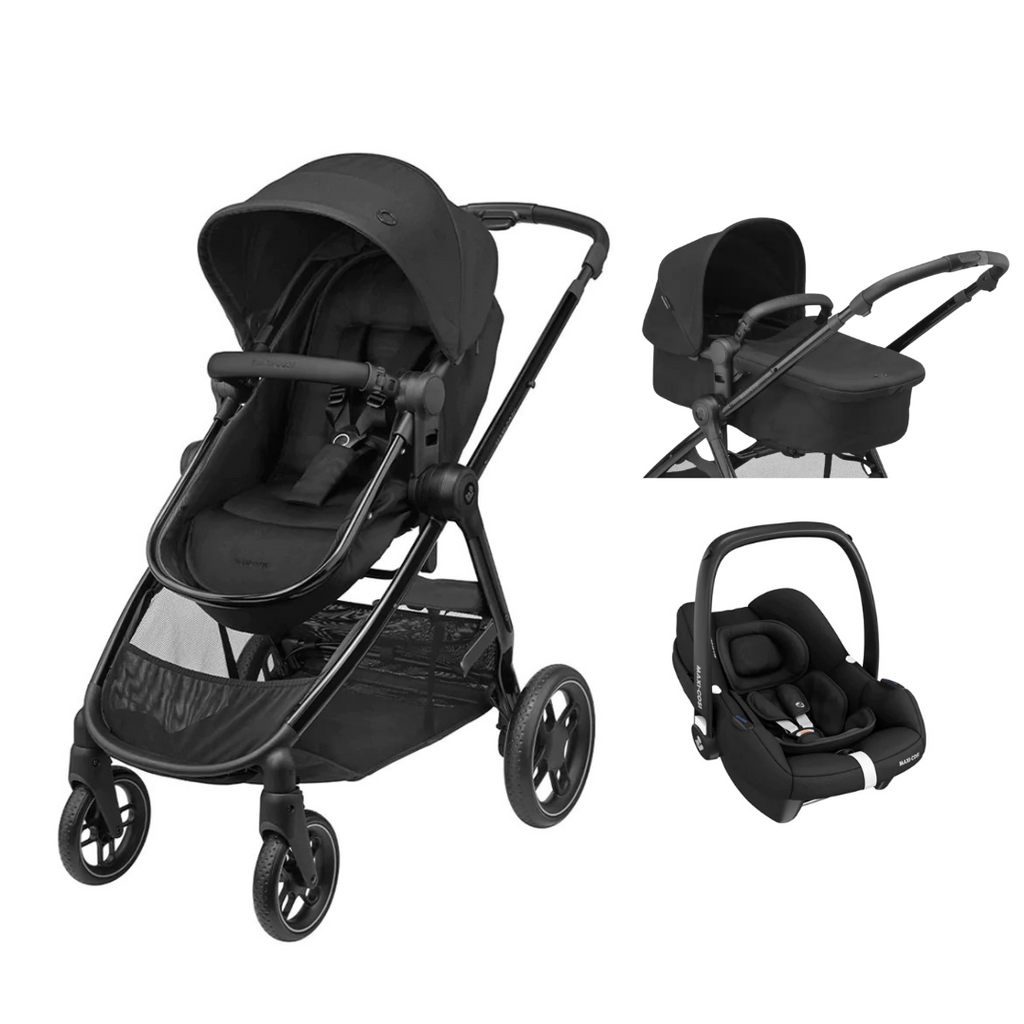 Maxi-Cosi Zelia Luxe  & Cabriofix - Twillic Black