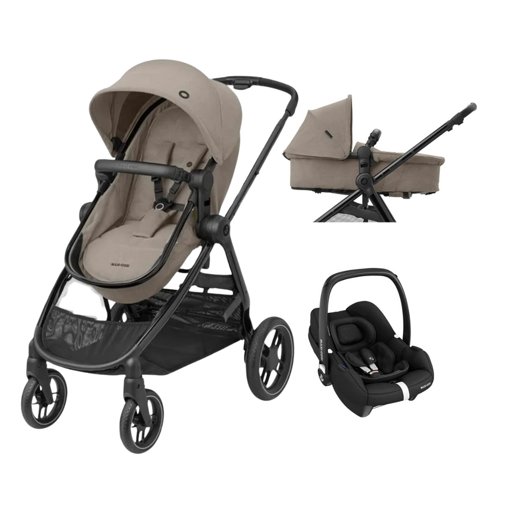 Maxi-Cosi Zelia Luxe & Cabriofix- Twillic Truffle