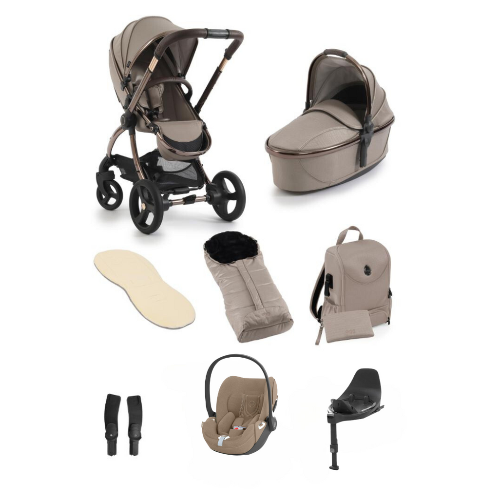 Egg3 Luxury Special Edition Cybex Cloud T Travel System | Jurassic Mink