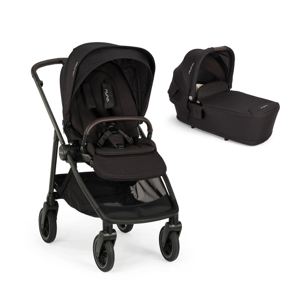 Nuna SWIV Stroller &  LYTL Carrycot | Caviar