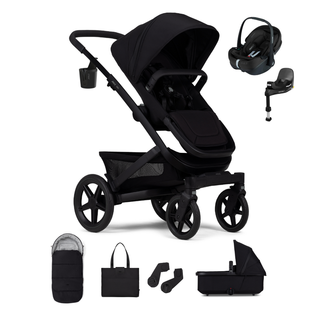 Joolz Geo3 Pushchair & Maxi-Cosi Pebble 360 Pro2 Bundle - Space Black