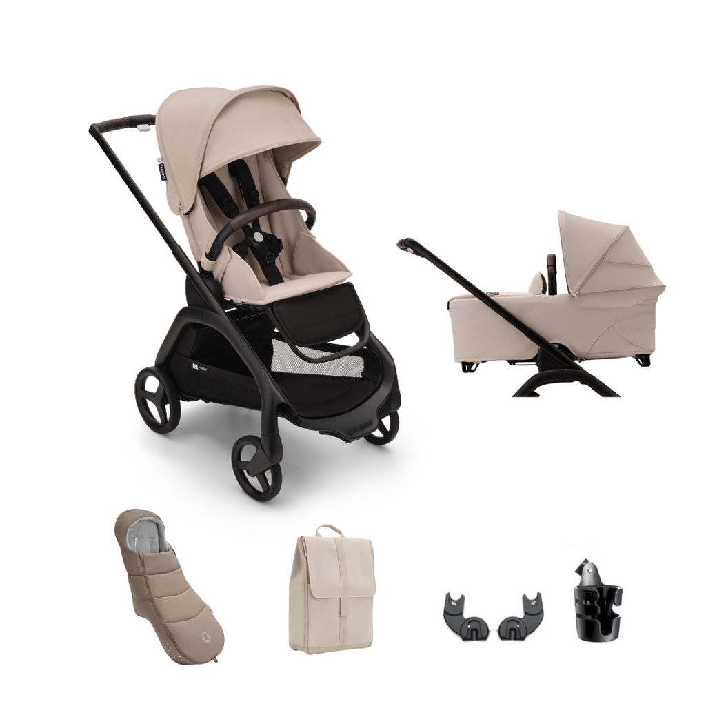 Bugaboo Dragonfly Complete Bundle - Desert Taupe