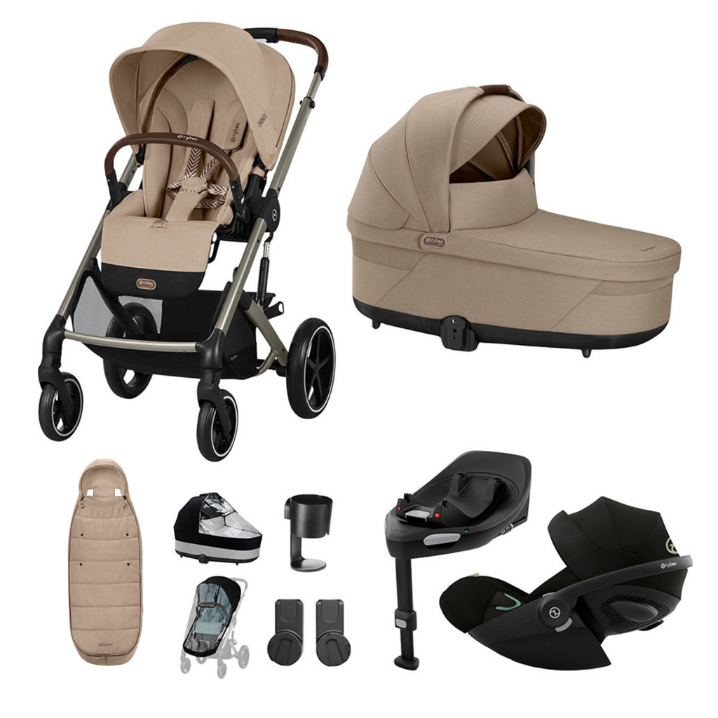 Cybex Balios S Lux Cloud G Bundle  - Almond Beige | Taupe (2024)