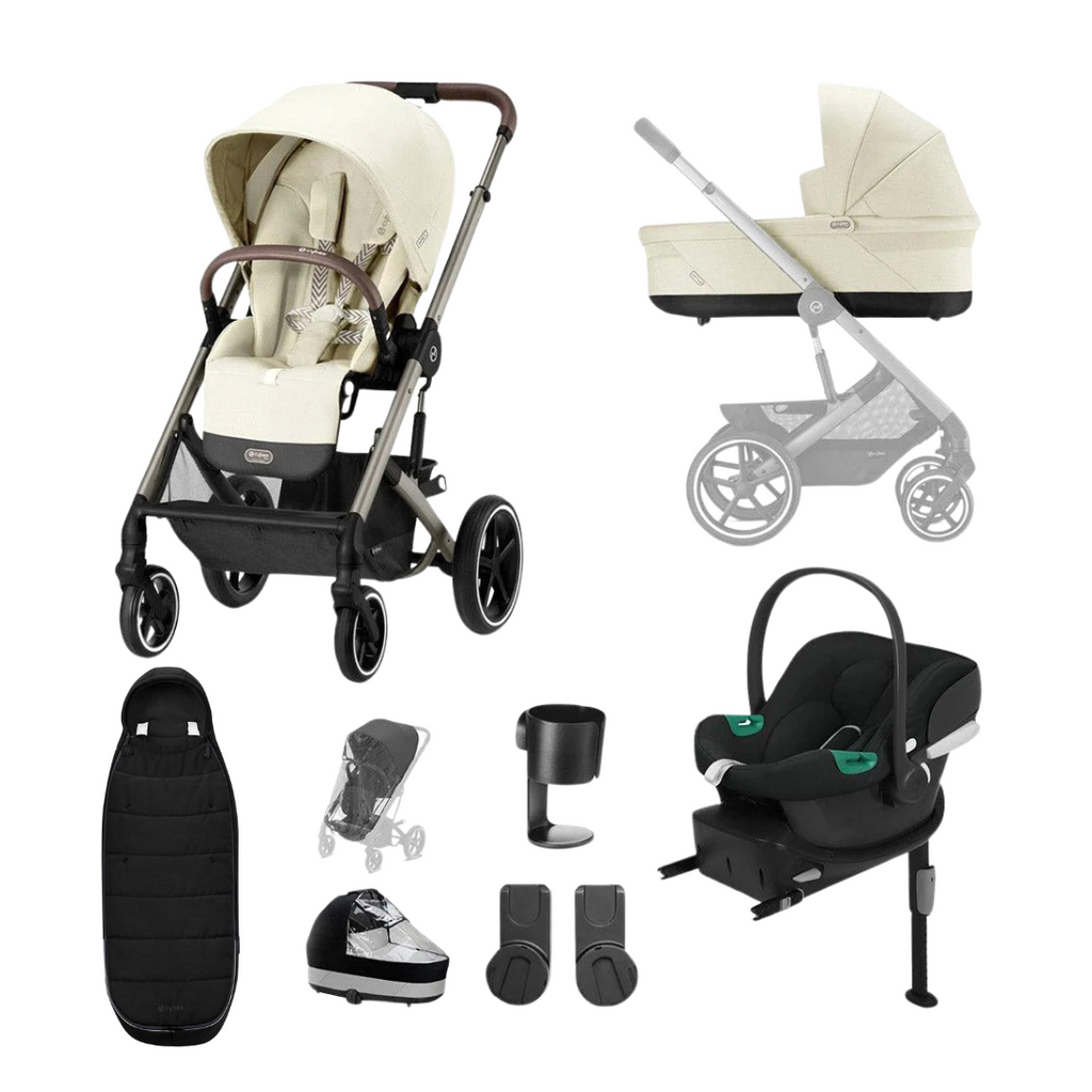 Cybex Balios S Lux Comfort Bundle | Seashell Beige (2024)