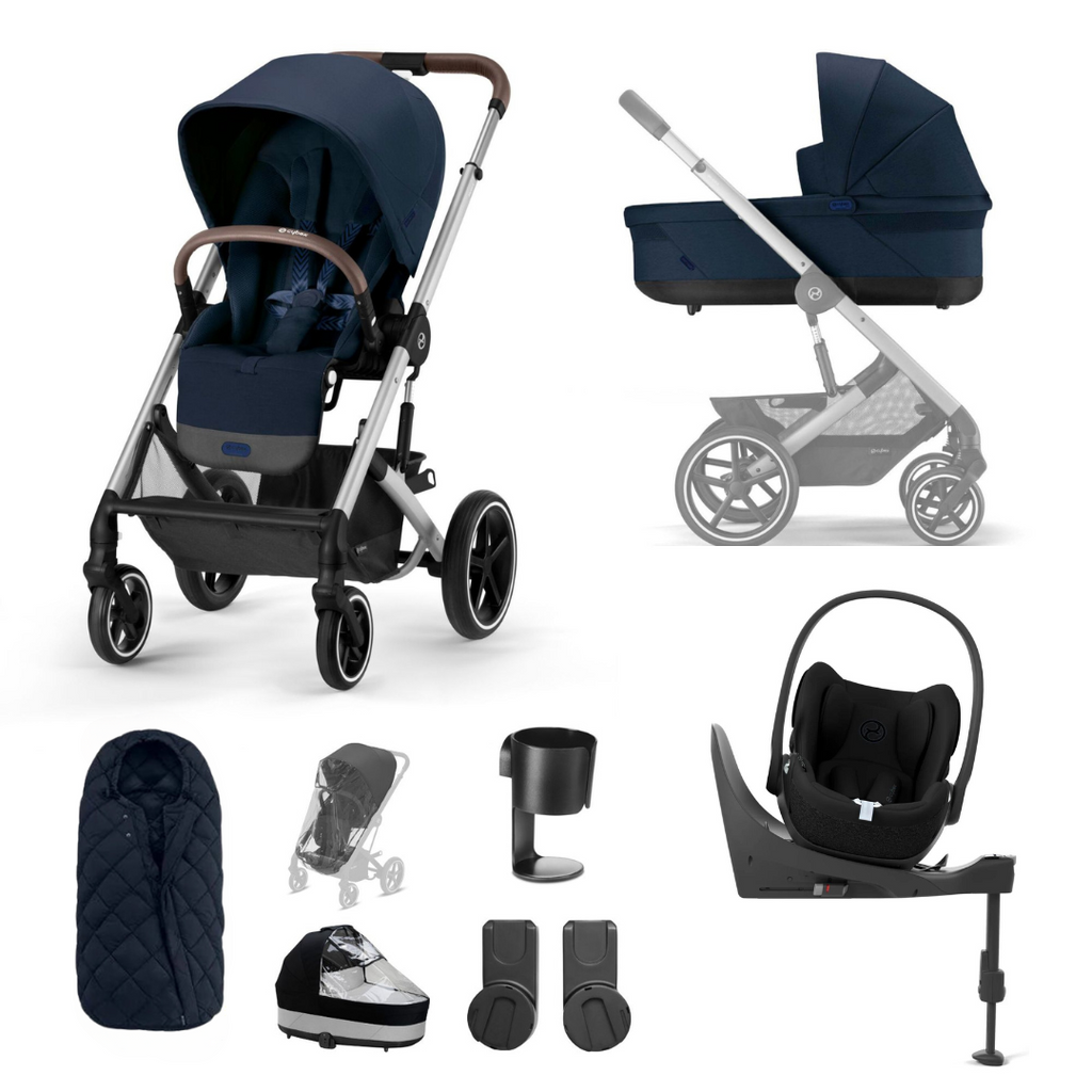 Cybex Balios S Lux + Cloud T Luxury Bundle - Ocean Blue