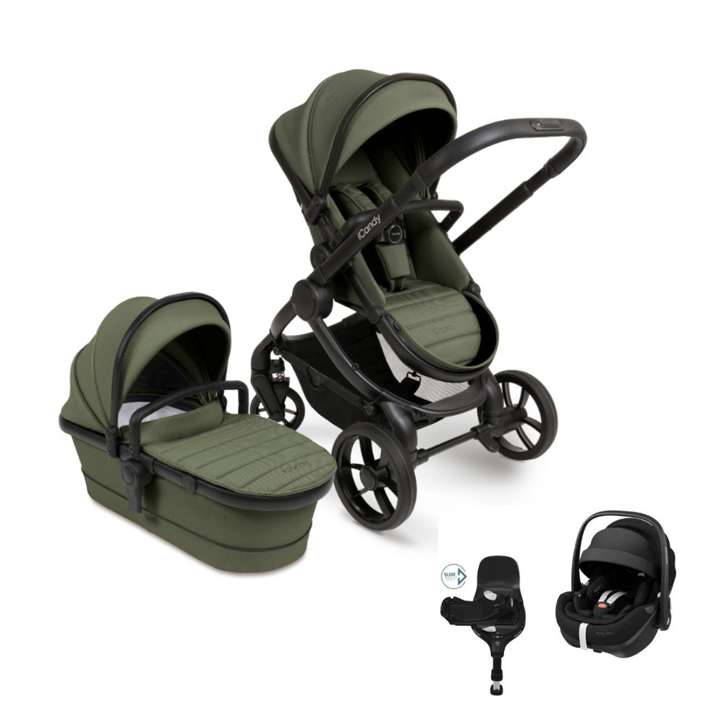 iCandy Peach 7 Pebble 360 Pro Travel System – Ivy