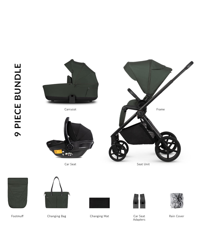 Venicci Claro 3-in-1 Travel System | Forest