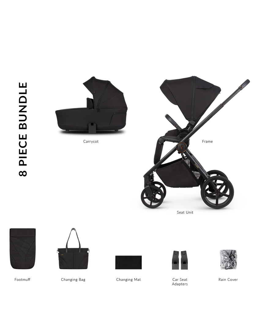 Venicci Claro  Pushchair- 2in1 | Noir