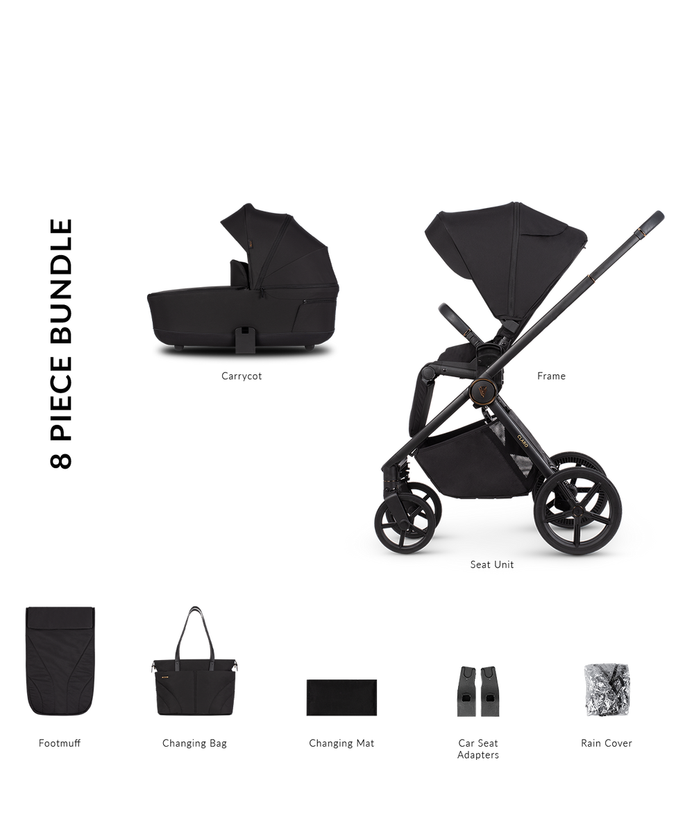 Venicci Claro Pushchair- 2in1 | Noir