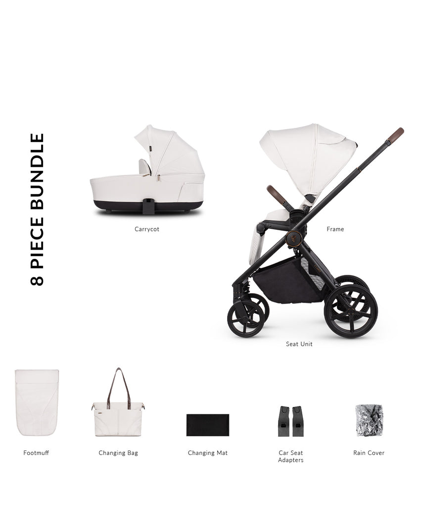 Venicci Claro Pushchair - 2in1 | Vanilla