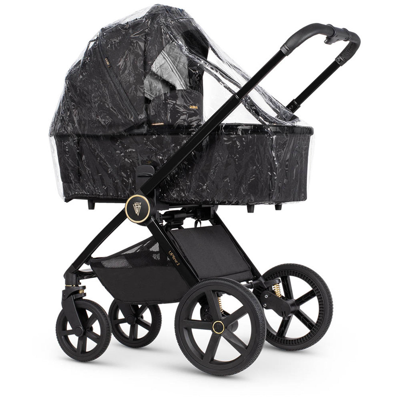 Venicci Upline2 2-in-1 Pushchair All Black