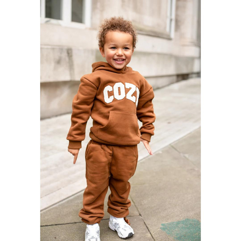 Cozy Crew Club COZY Mini Tracksuit | Brown