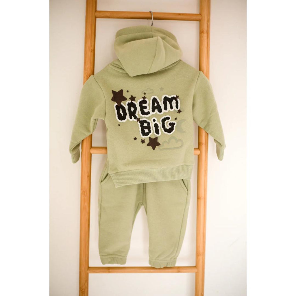 Cozy Crew Club COZY Dream Big Mini Tracksuit | Sage