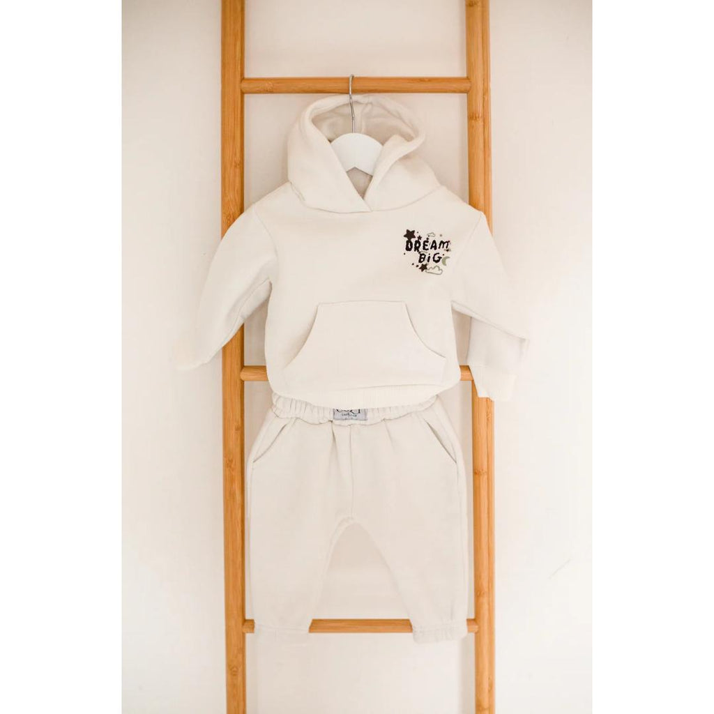 Cozy Crew Club COZY Dream Big Mini Tracksuit | Off White