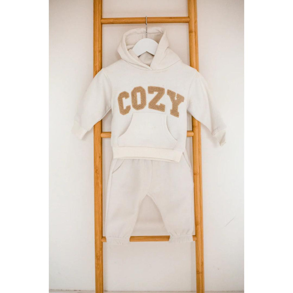 Cozy Crew Club COZY Mini Tracksuit | Off White