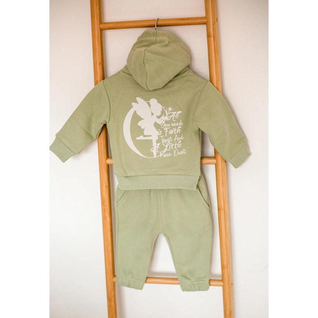 Cozy Crew Club COZY Tinkerbell Mini Tracksuit | Sage