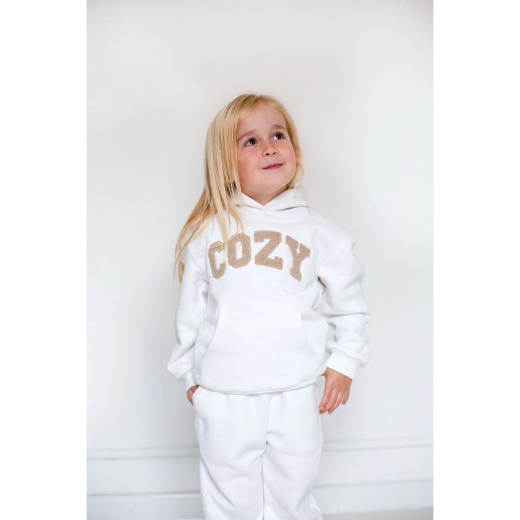 Cozy Crew Club COZY Mini Tracksuit | Off White