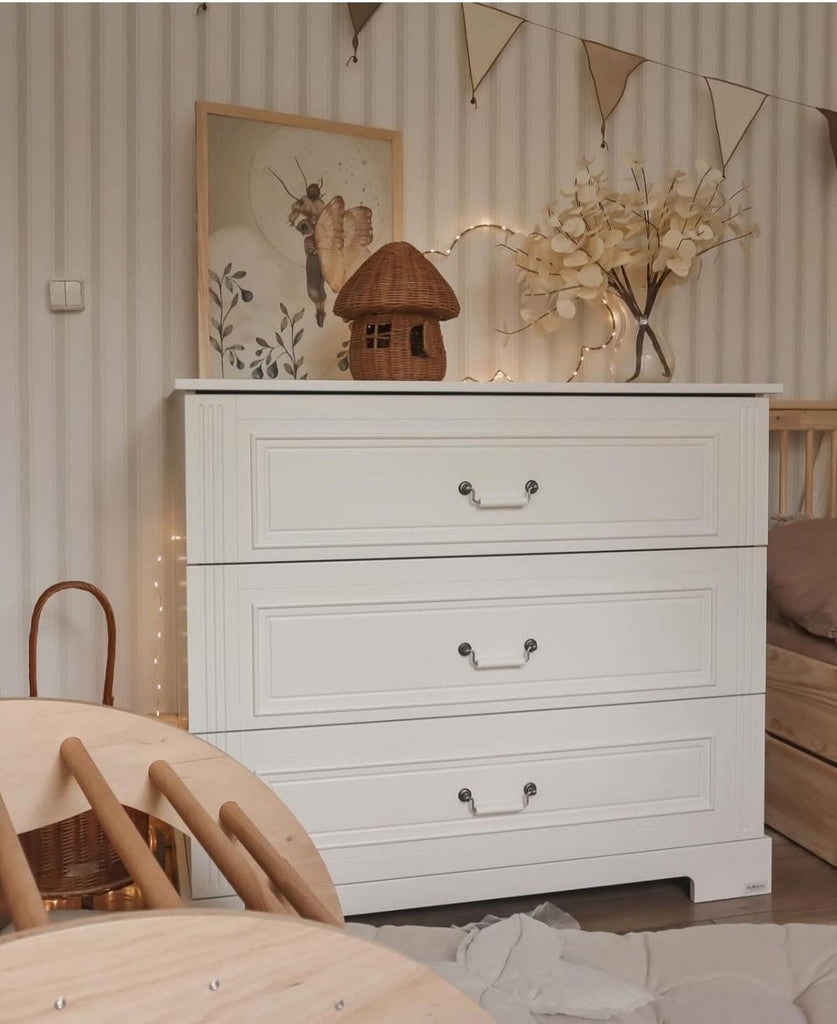 Ines Chest of Drawers - Elegant White