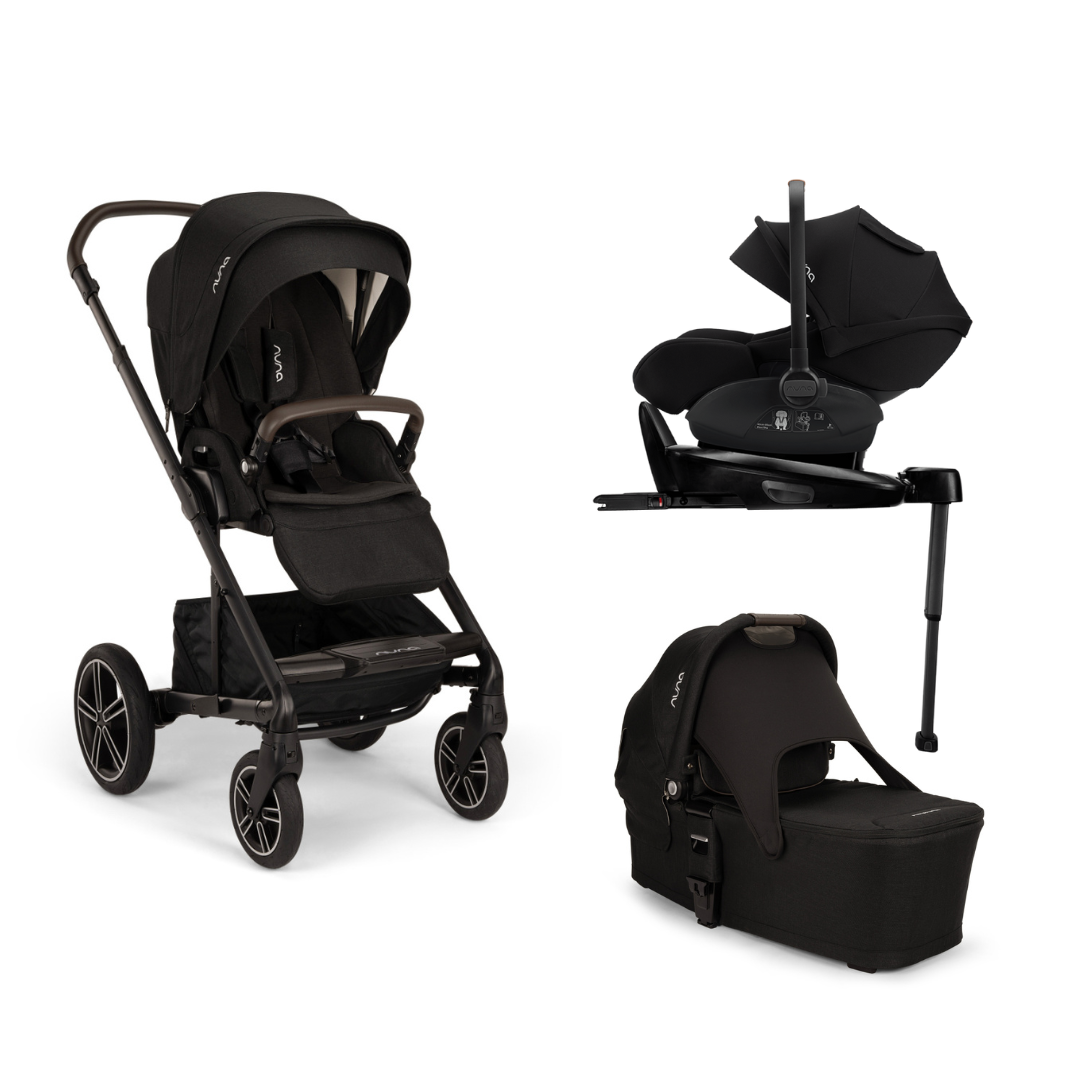 Nuna MIXX Next Generation ARRA Bundle Caviar 2024