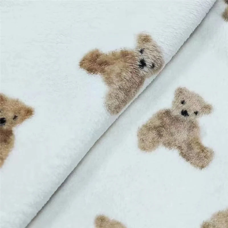 Cozy Crew Club The Bear Fleece Minky Blanket