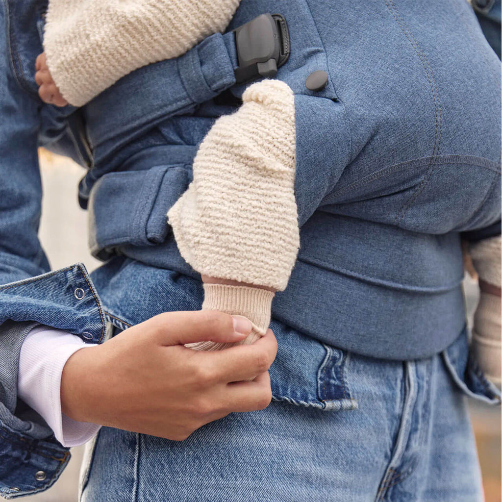 BabyBjorn Harmony Baby Carrier - Woven Melange | Blue