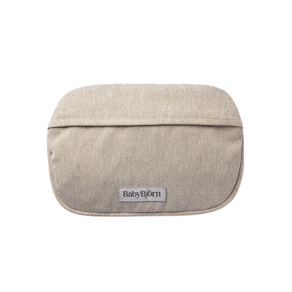 BabyBjorn Carrier Pouch Woven Melange | Light Beige