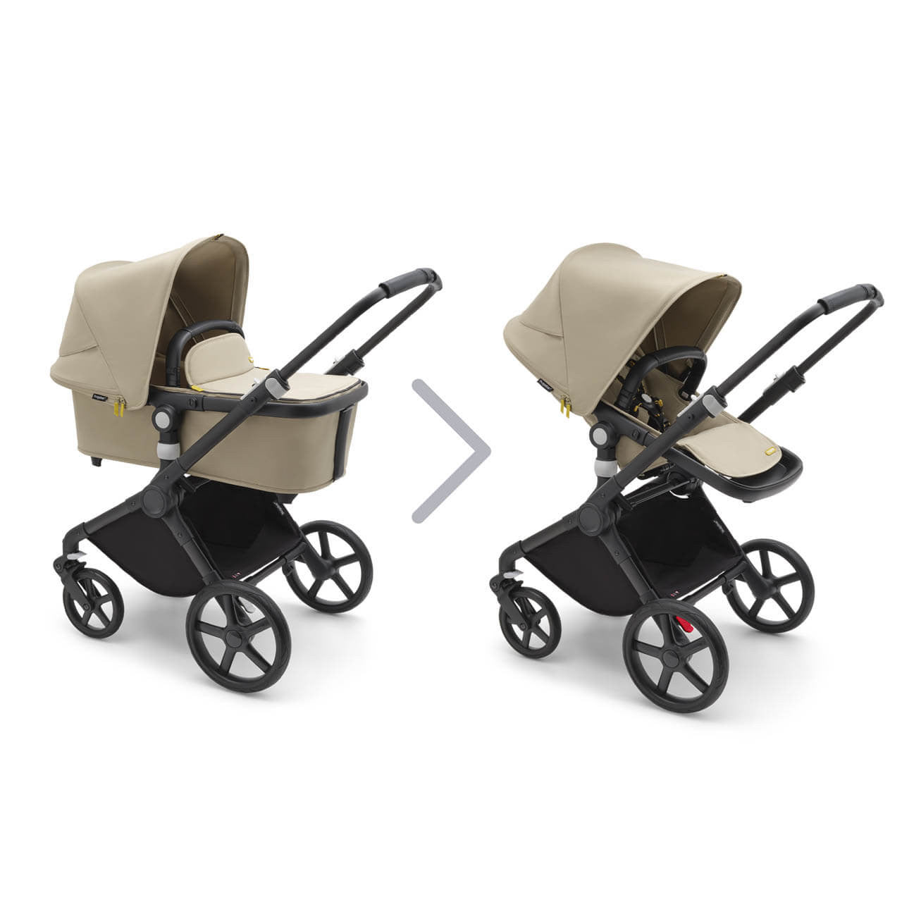 Bugaboo Fox Cub Carrycot Pushchair Desert Beige
