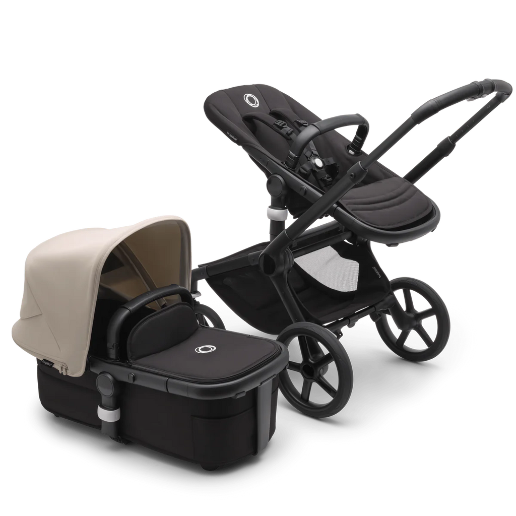 Bugaboo Fox 5 Ultimate Cybex Cloud T Bundle - Black/Midnight Black/Desert Taupe