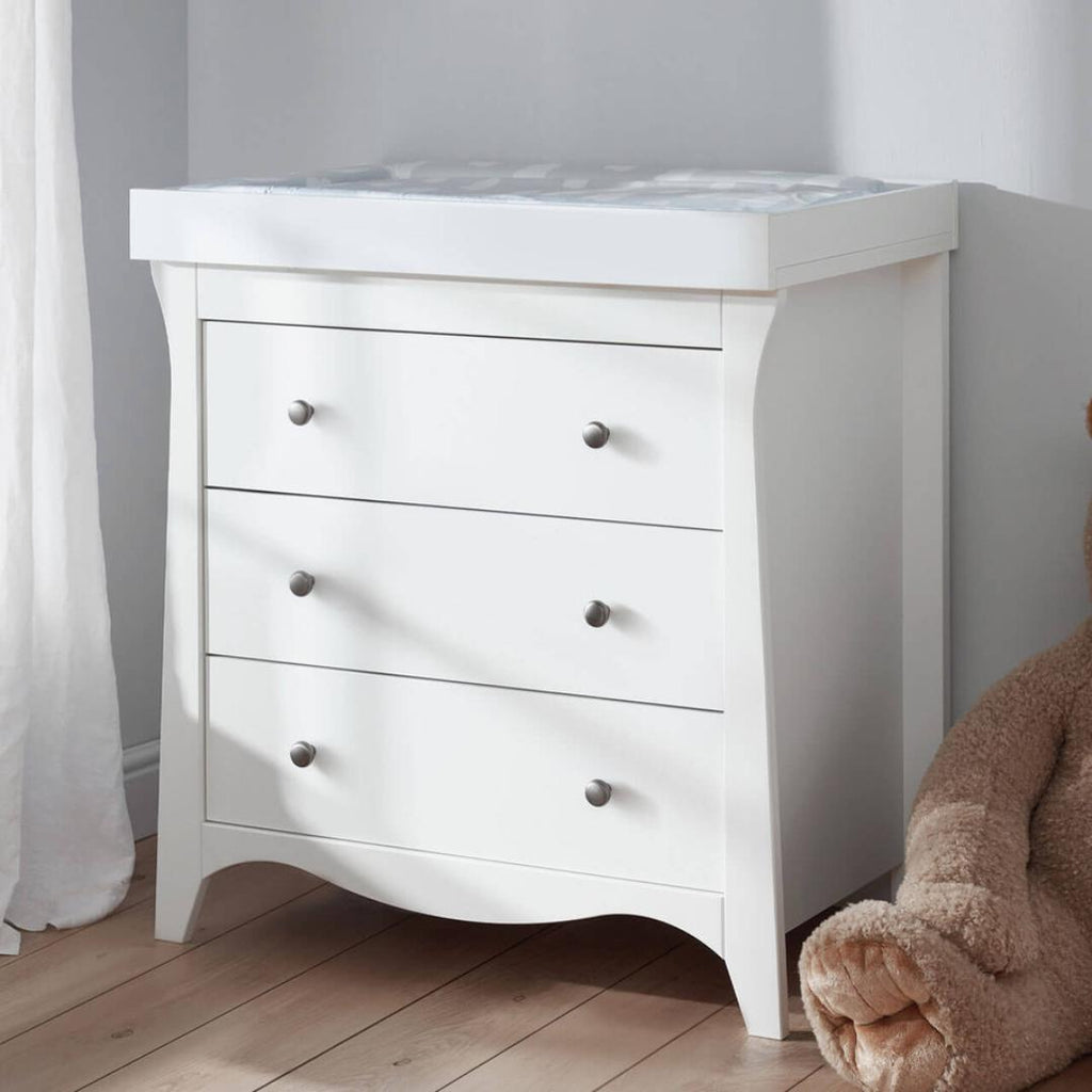 CuddleCo Clara Dresser - White