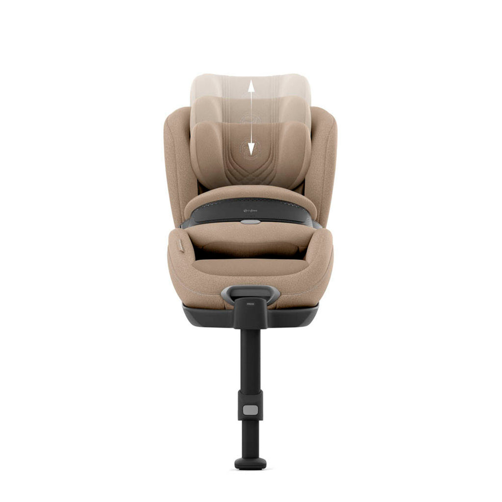 CYBEX Anoris T2 i-Size Airbag Child Car Seat | Cozy Beige Plus