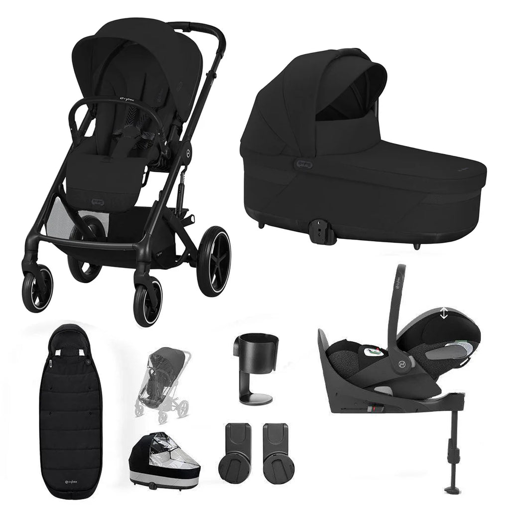 Cybex Balios S Lux + Cloud T Luxury Bundle | Moon Black (2024)