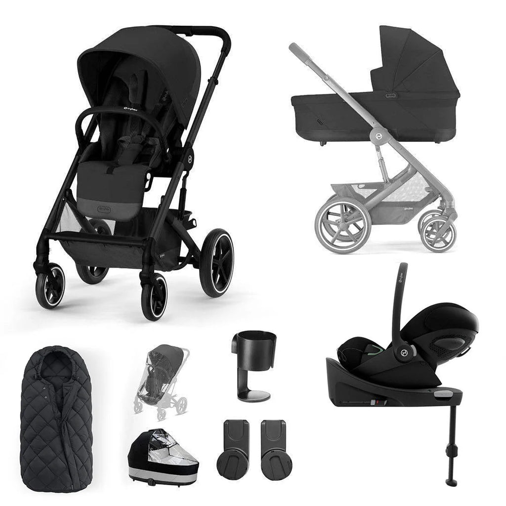 Cybex Balios S Lux Cloud G Bundle - Moon Black