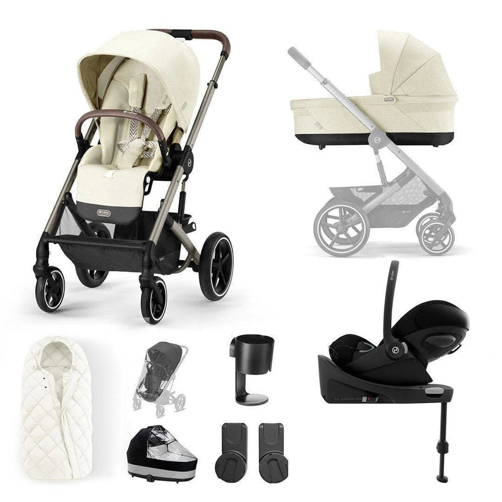 Cybex Balios S Lux Cloud G Bundle - Taupe - Seashell Beige