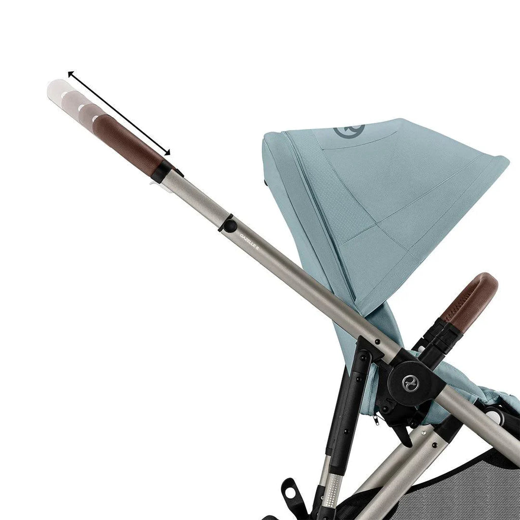 Cybex Gazelle S Double Pushchair  | Stormy Blue