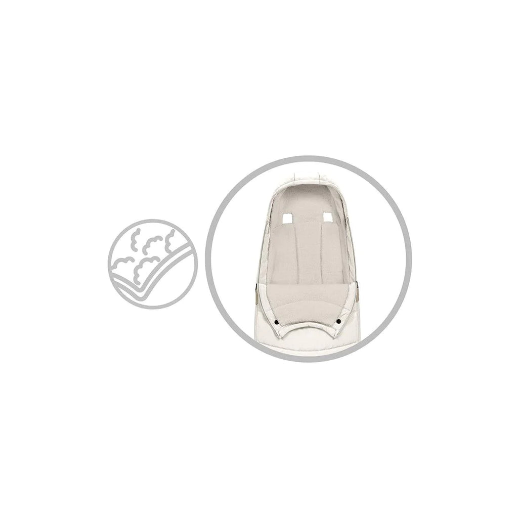 Cybex Platinum Footmuff - Off White (2023)