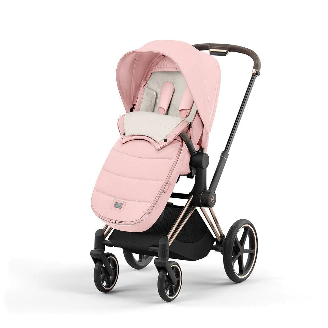 Cybex Platinum Footmuff Peach Pink 2023
