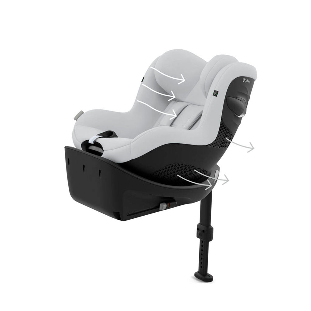 Cybex Sirona Gi i-Size Car Seat | Fog Grey