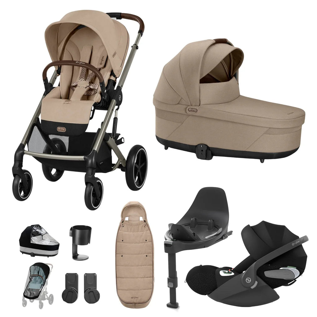 Cybex Balios S Lux & Cloud T Luxury Bundle 2023 - Almond Beige | Taupe