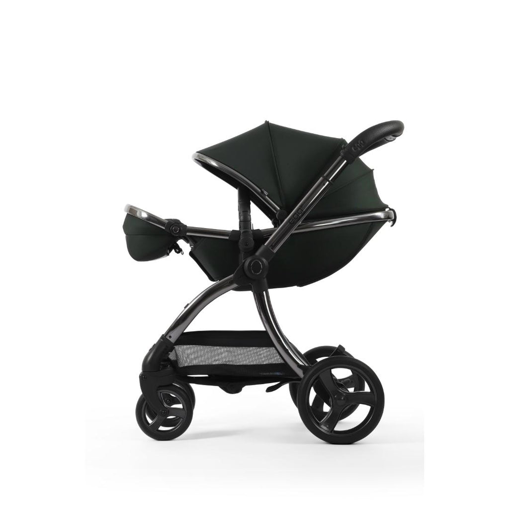 Egg3 Pushchair & Carrycot - Black Olive