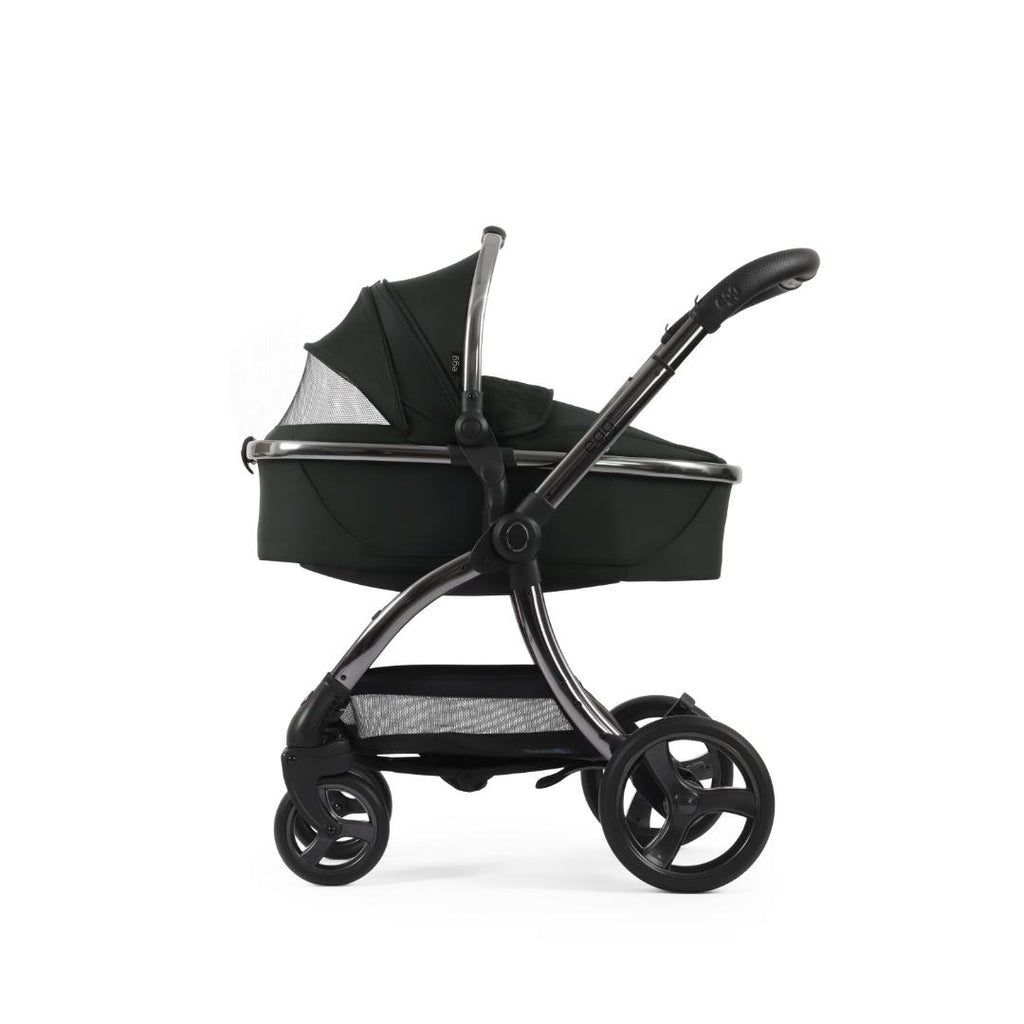 Egg3 Pushchair & Carrycot - Black Olive