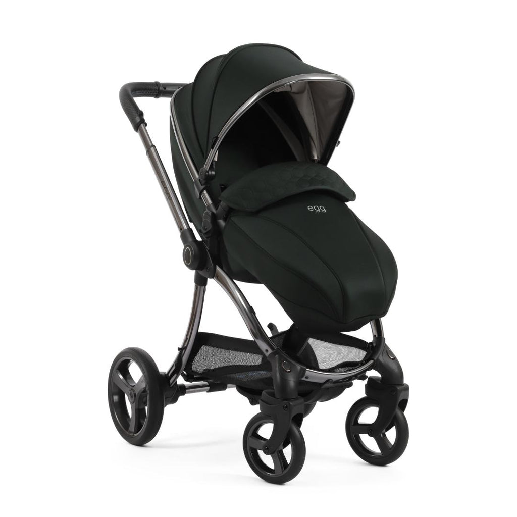 Egg3 Pushchair & Carrycot - Black Olive