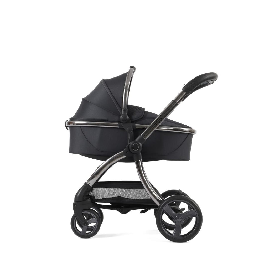 Egg3 Pushchair & Carrycot - Carbonite