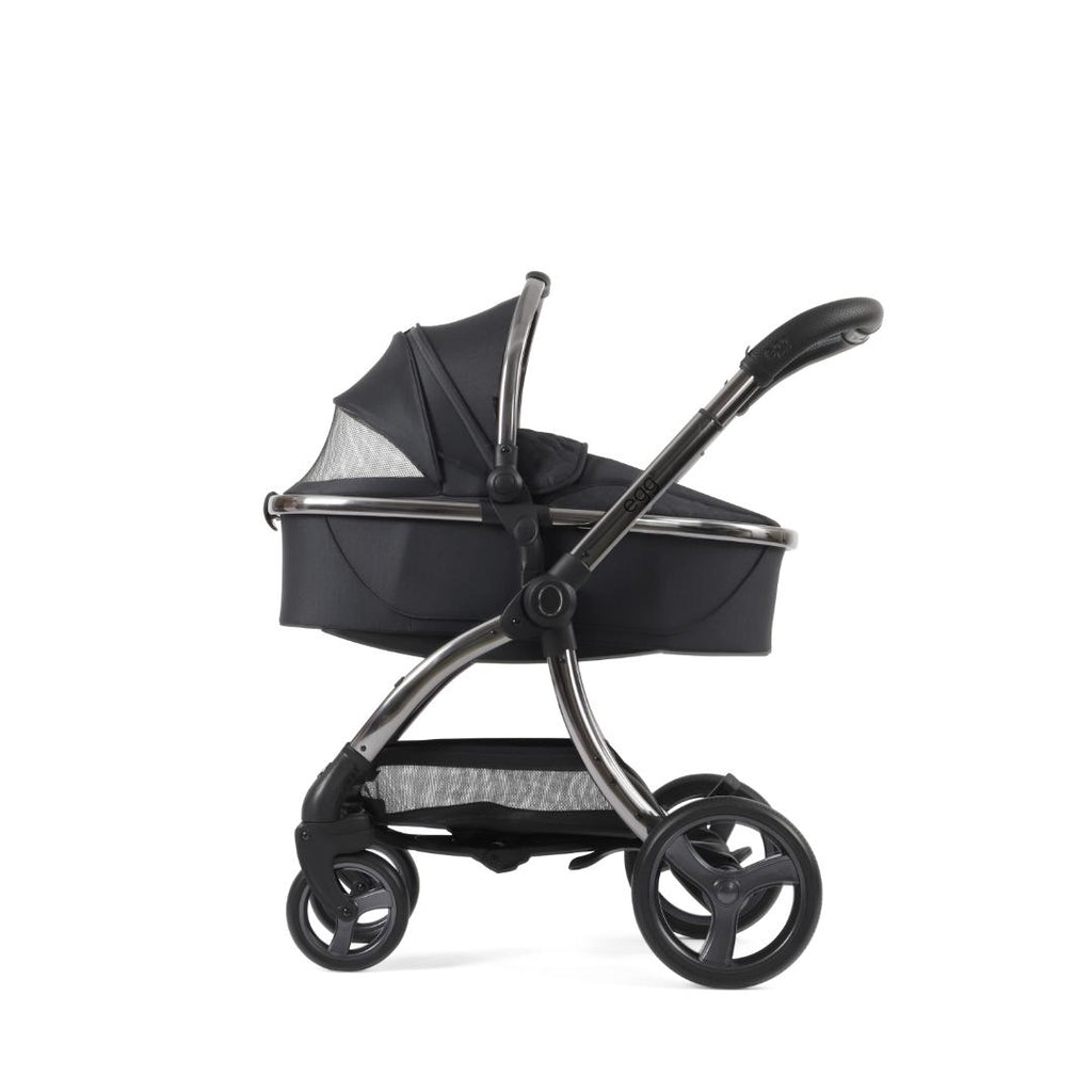 Egg3 Pushchair & Carrycot - Carbonite