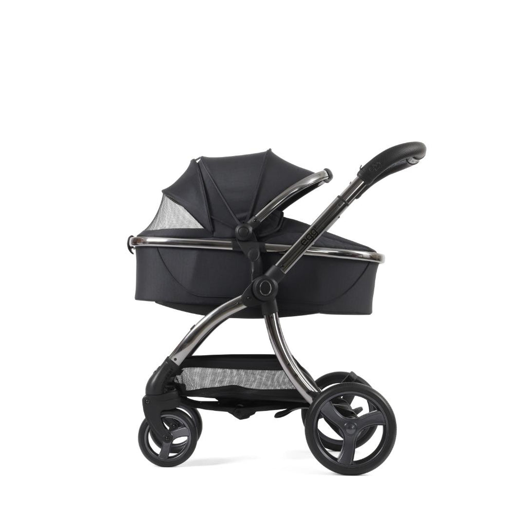 Egg3 Pushchair & Carrycot - Carbonite