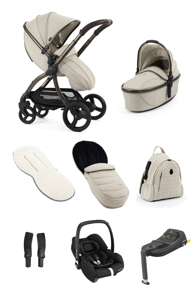 Egg3 Maxi-Cosi Cabriofix Bundle - Cashmere