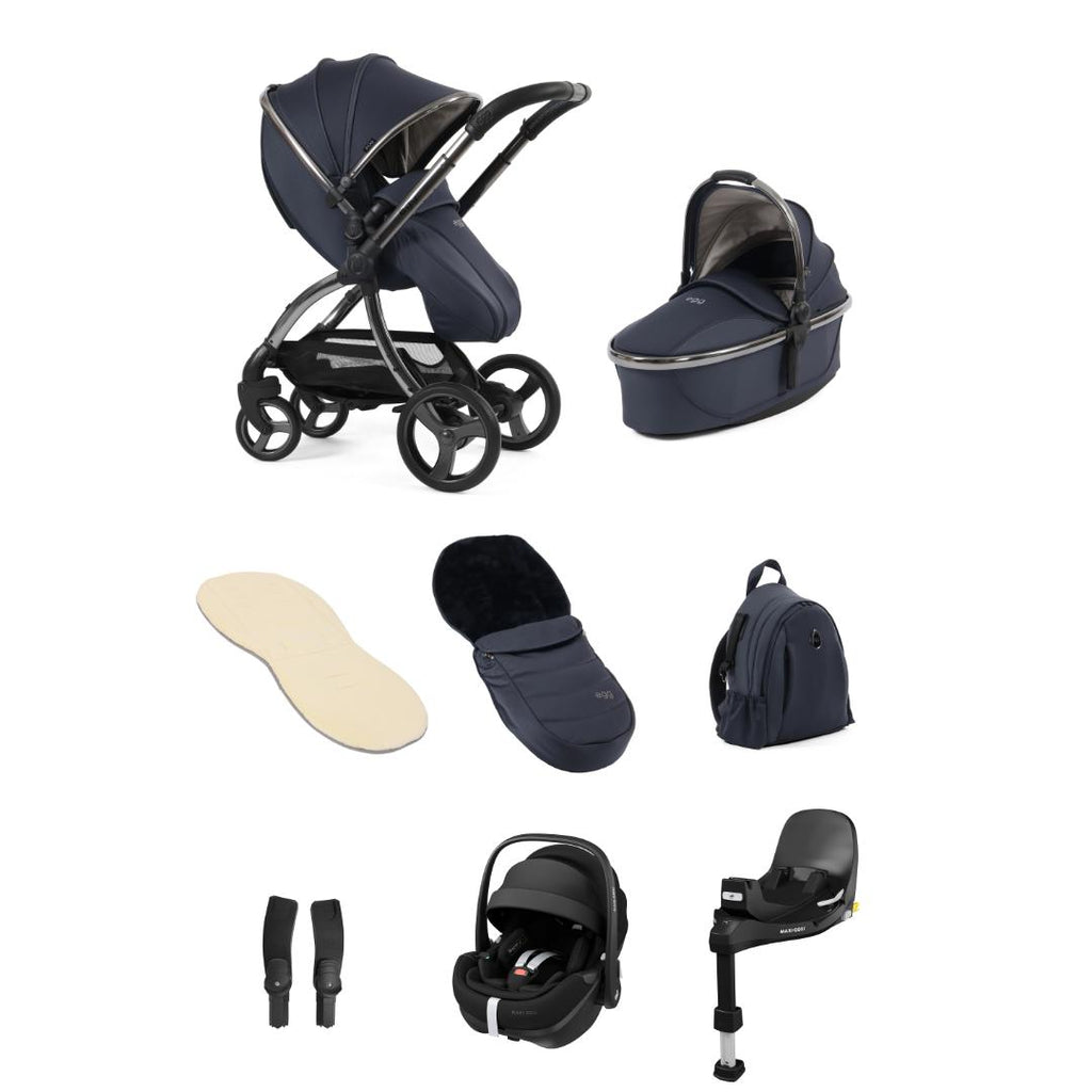 Egg3 Maxi-Cosi Pebble 360 Pro Bundle - Celestial (Free egg overnight bag)