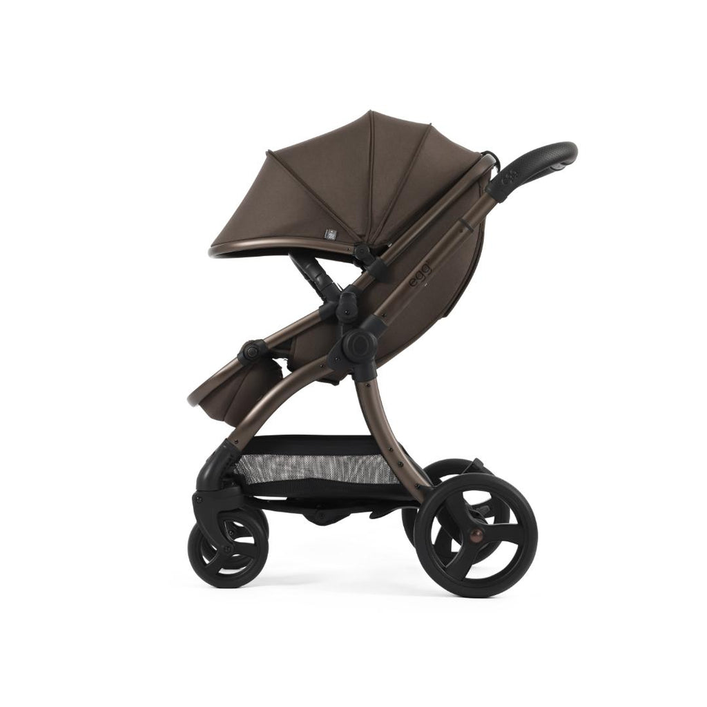 Egg3 Pushchair & Carrycot - Chocolate Velvet