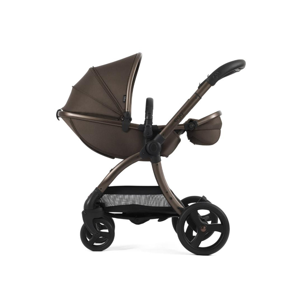 Egg3 Pushchair & Carrycot - Chocolate Velvet