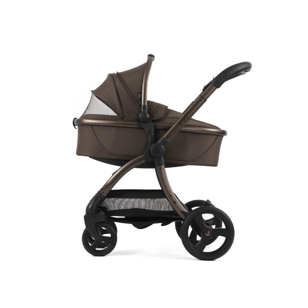 Egg3 Pushchair & Carrycot - Chocolate Velvet